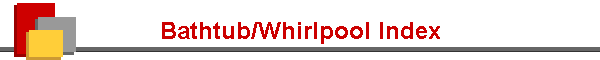 Bathtub/Whirlpool Index