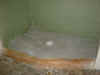 Shower pan before liner.jpg (84383 bytes)